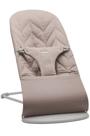 BabyBjörn lehátko Bouncer BLISS Cotton Petal-Sand Grey