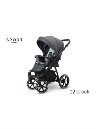 Lonex Sport I. 02 BLACK 2022, A Barva Černá, A Barva rámu Černá