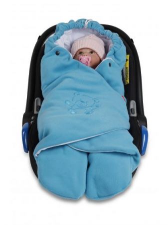 Zavinovací deka Baby Max BLUE 05