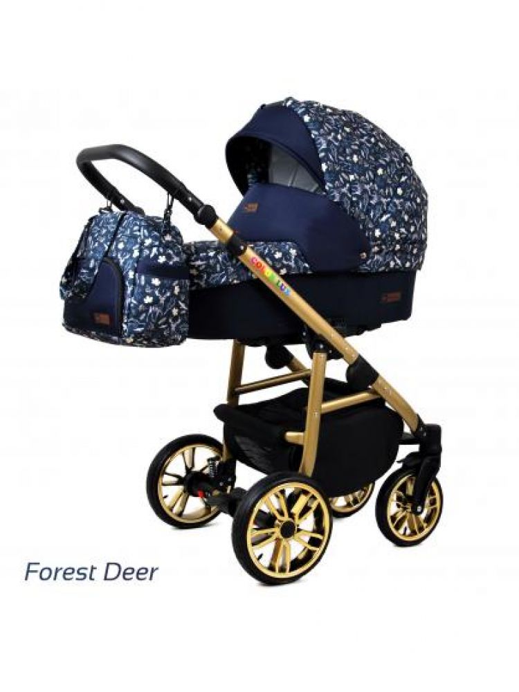 Raf-Pol ColorLux ALU 3v1 FOREST DEER 2021, A Barva Modrá, A Barva rámu Zlatá