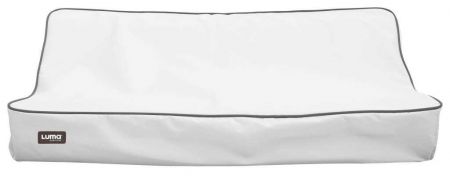 Bebe-Jou Přebalovací podložka dvoustranná Luma 72x44 s PU potahem Snow White Barva: bílé