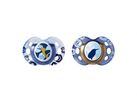 Tommee Tippee Šidítko C2N silikon Moda 2ks 18-36m Boy