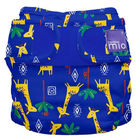 Bambino Mio Miosoft plenkové kalhotky Giraffe Jamboree 9-15kg Barva: Modrá