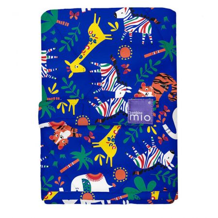Bambino Mio přebalovací podložka 60x43 Safari Celebration Blue Barva: vzorované