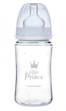 Antikoliková lahvička 240ml Canpol Babies - Little Prince
