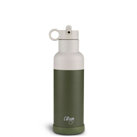 Citron Nerezová lahev na vodu 500 ml - Green