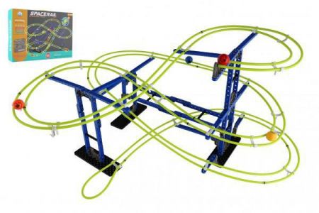 Teddies Kuličková dráha spacerail plast 266 ks