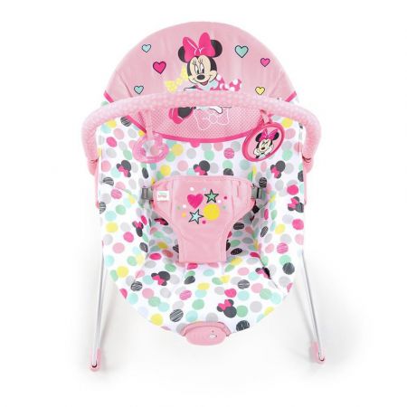 DISNEY BABY Lehátko vibrující Minnie Mouse Spotty Dotty