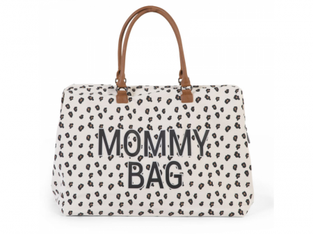 Childhome Přebalovací taška Mommy Bag Canvas Leopard