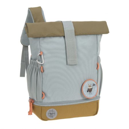 Mini Rolltop Backpack Nature light blue