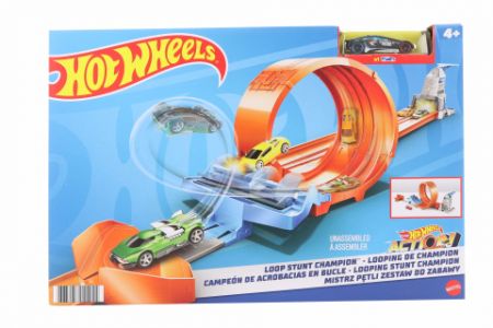 Hot Wheels Šampionát dráha - kaskadérská smyčka GTV13 DS98335124