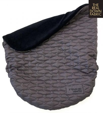 péřová stahovací deka Superfine Dark Grey 4966