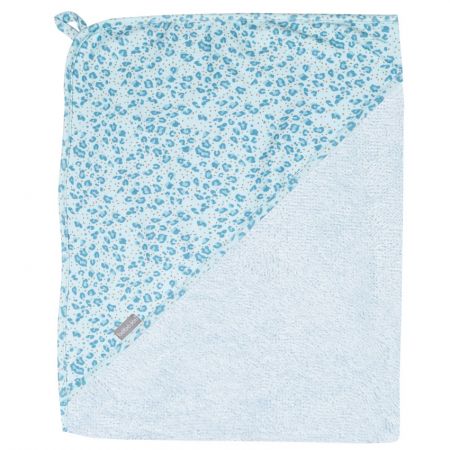 Bebe-Jou Ručník s kapucí froté Bébé-Jou Leopard Blue Barva: modré