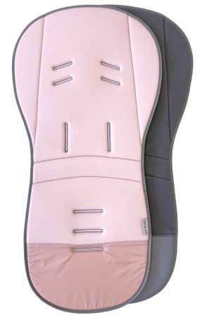 letní prodloužená podložka se stříbrem Pink 4203