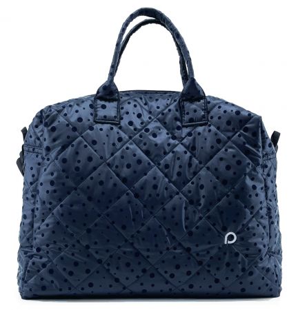 kabela na kočárek Dark Blue Dots M 4319