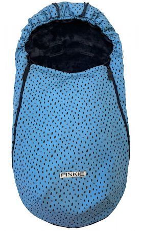 fusak Pinkie Softshell Dots Blue-slabší 4348