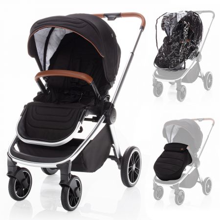 ZOPA Sportovní kočárek Move, Night Black/Silver Varianta: Night Black/Silver