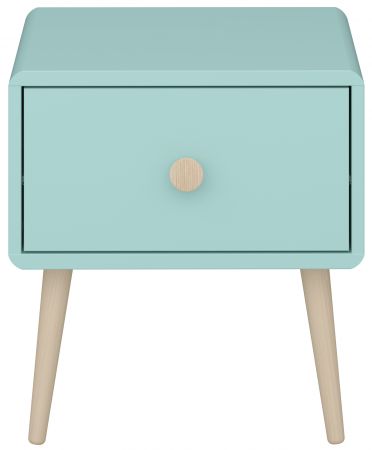 Dětský noční stolek Greta 002 Cool mint 41 cm
