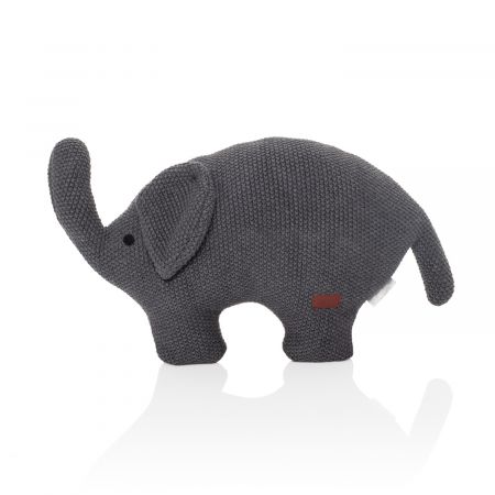 ZOPA Pletená hračka Slon, Dark grey Varianta: Dark Grey