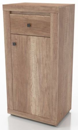 Menší smontovaná skříňka Potomac 05 výška 125 cm