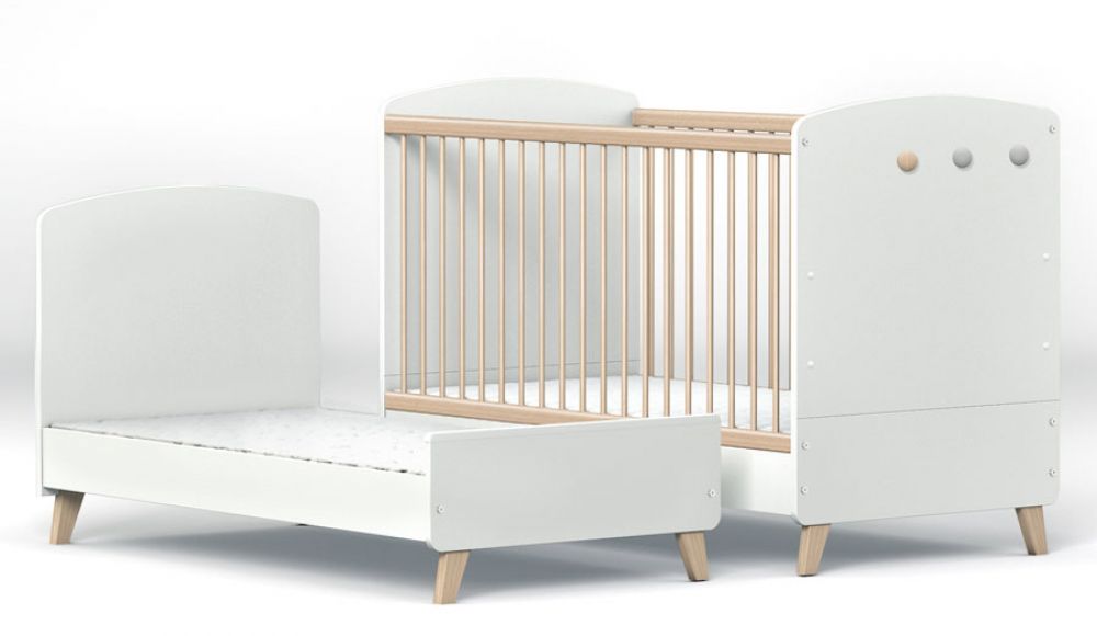 Variabilní postýlka Faktum Colette 70x140 cm Lišta proti okusu: s lištou Lišta proti okusu: s lištou