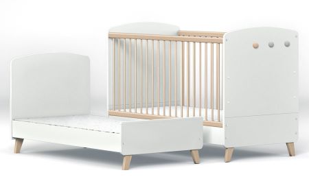 Variabilní postýlka Faktum Colette 70x140 cm Lišta proti okusu: s lištou Lišta proti okusu: s lištou