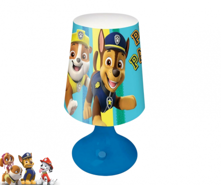 Noční stolní LED lampička Paw patrol 18x9 cm