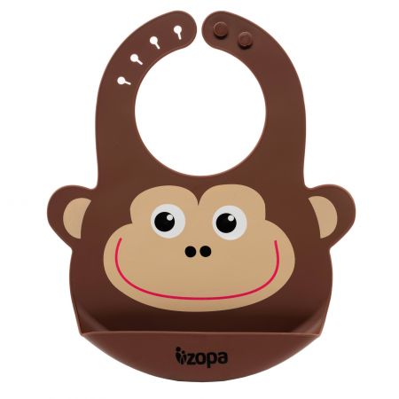 ZOPA Silikonový bryndák, Monkey Varianta: Monkey