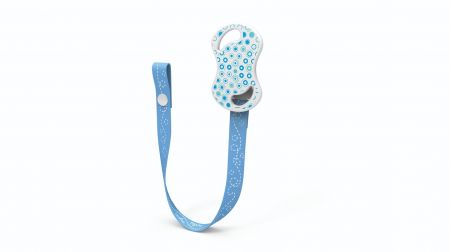 NUVITA Držák na dudlík s klipem, Blue Varianta: Blue