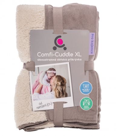 CUDDLECO Dětská deka Comfi-Cuddle 140x100cm, Pebble Varianta: Pebble