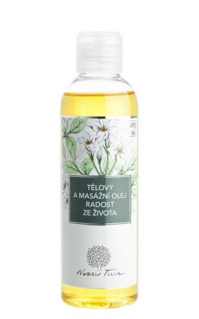 Nobilis Tilia s.r.o. Tělový a masážní olej Radost ze života 200 ml Nobilis Tilia