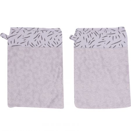 Bebe-Jou Froté žínky Bébé-Jou Fabulous Zebra 2ks Barva: fialové