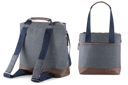 Inglesina taška Aptica Back Bag Tailor Denim Barva: modré