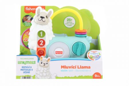 Fisher-Price Linkimals mluvící lama CZ HNM94 DS44165404