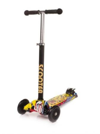 Koloběžka Mini Scooter 4Baby YELLOW