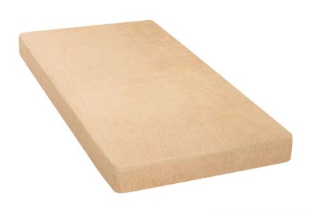 Kaarsgaren Nepropustné prostěradlo 200x200cm béžové froté bavlna