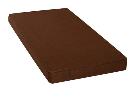 Kaarsgaren 2v1 Hnědé prostěradlo 60x120cm a chránič matrace