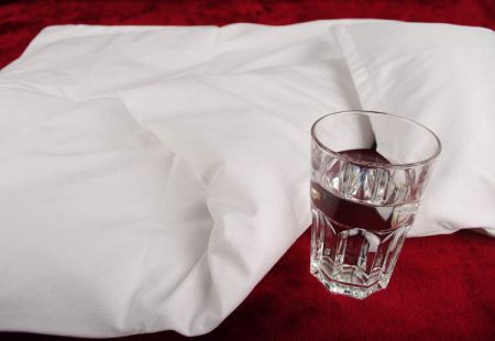 Kaarsgaren Nepropustné povlečení do kolébky bílý tencel
