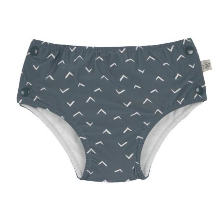 Lässig SPLASH Snap Swim Diaper plavecká plenka s patentkami - jags blue 07-12 mon.