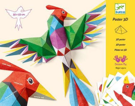 DJECO 3D dekorace Phoenix