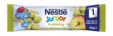 NESTLE NESTLÉ Ovocno-obilná tyčinka hrozen, jablko, banán, 25 g