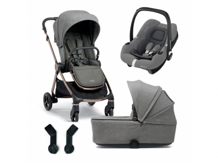 Mamas & Papas Strada kočárek 2v1 Luxe + autosedačka CabrioFix