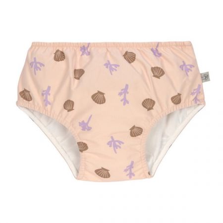 LÄSSIG plavky SWIM DIAPER GIRLS Corals Peach Rose 19-24m