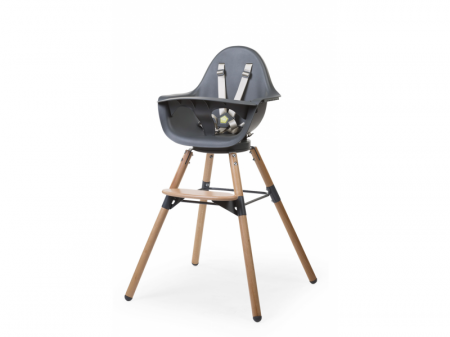 Childhome Židlička 2v1 Evolu ONE.80° Natural / Anthracite
