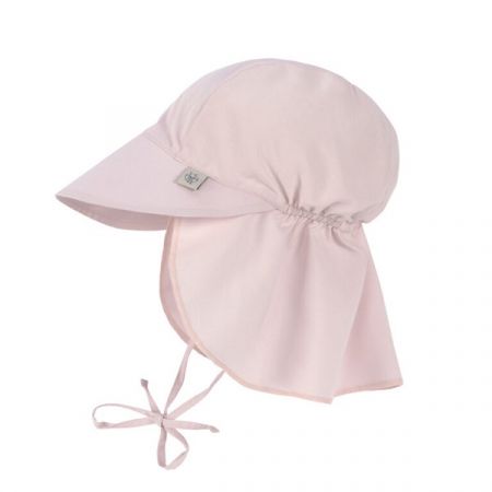 LÄSSIG klobouček s kšiltem SUN PROTECTION FLAP HAT Light Pink 19-36m