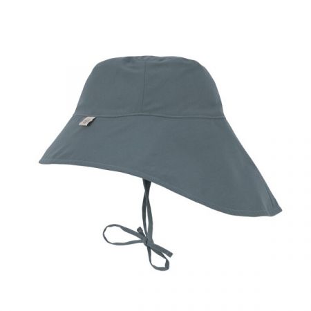 LÄSSIG klobouček SUN PROTECTION LONG NECK HAT Blue 19-36m