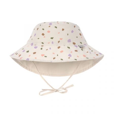 LÄSSIG oboustranný klobouček SUN PROTECTION BUCKET HAT Pebbles Multicolor Milky 19-36m