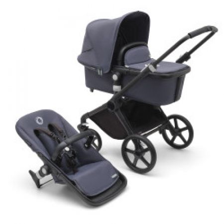 Bugaboo Fox Cub Black/Stormy Blue