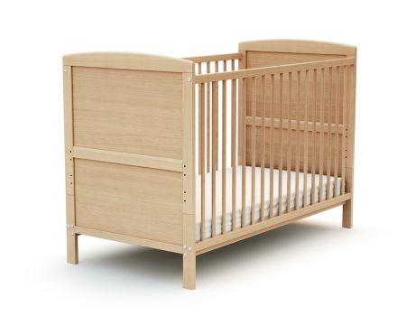 AT4 Postýlka Essential Modular 120x60 Varnished Beech