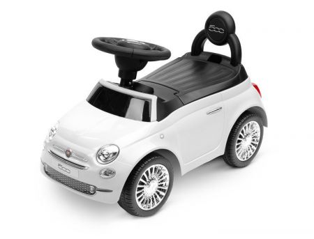 TOYZ Dětské autíčko Fiat 500 bílé